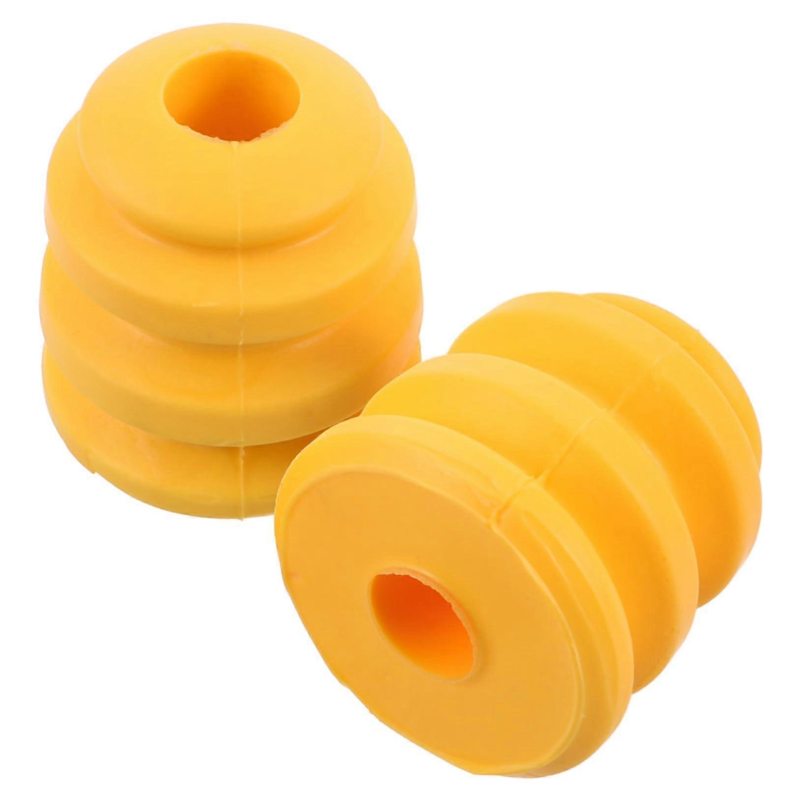 2pcs Polyurethane Car Buffer Cushion Front Bumper Shock Absorber Pads  Impact Heat Resistant