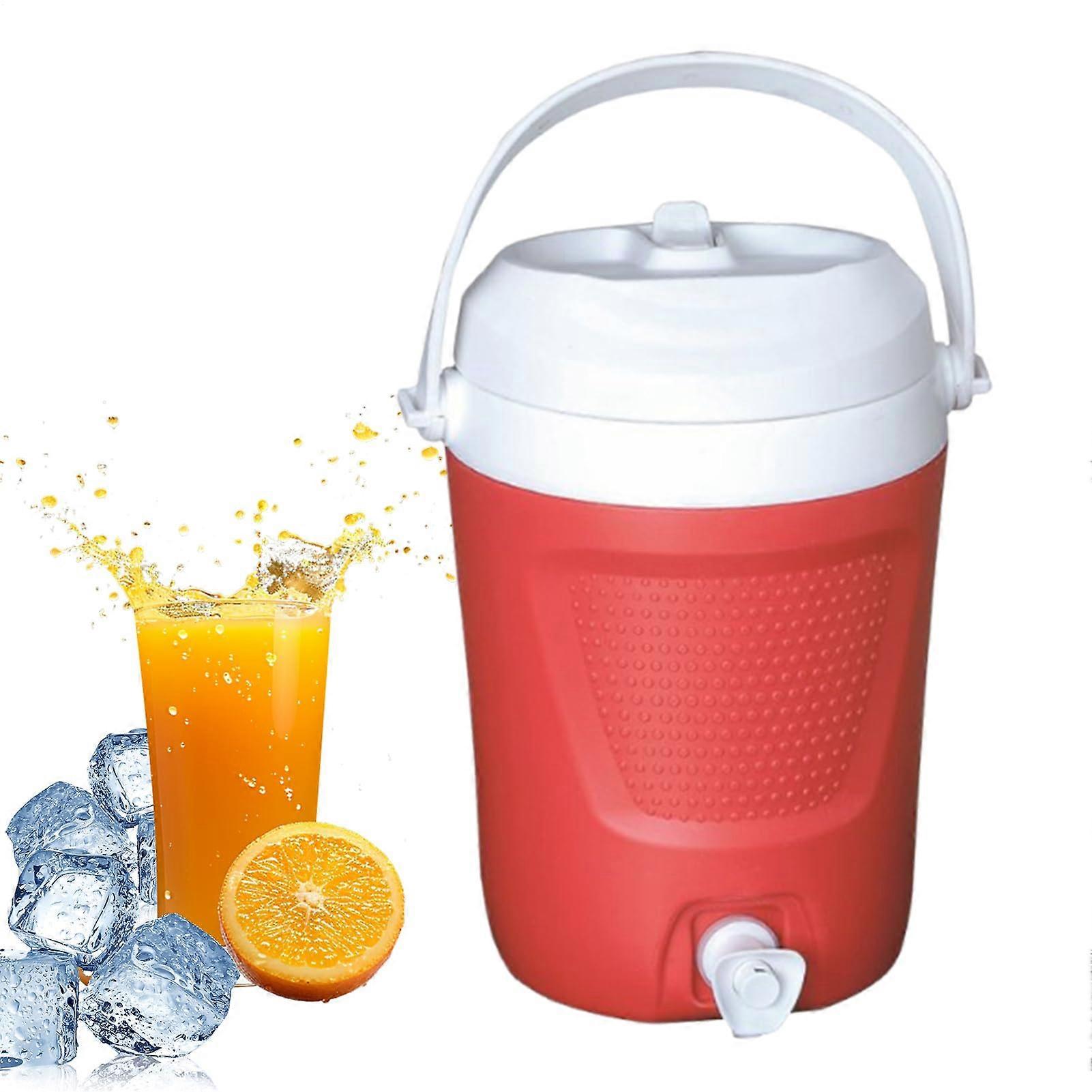 Insulated Beverage Dispenser 4L with Optimized Thermal Insulation for Hot and Cold Drinks Camping