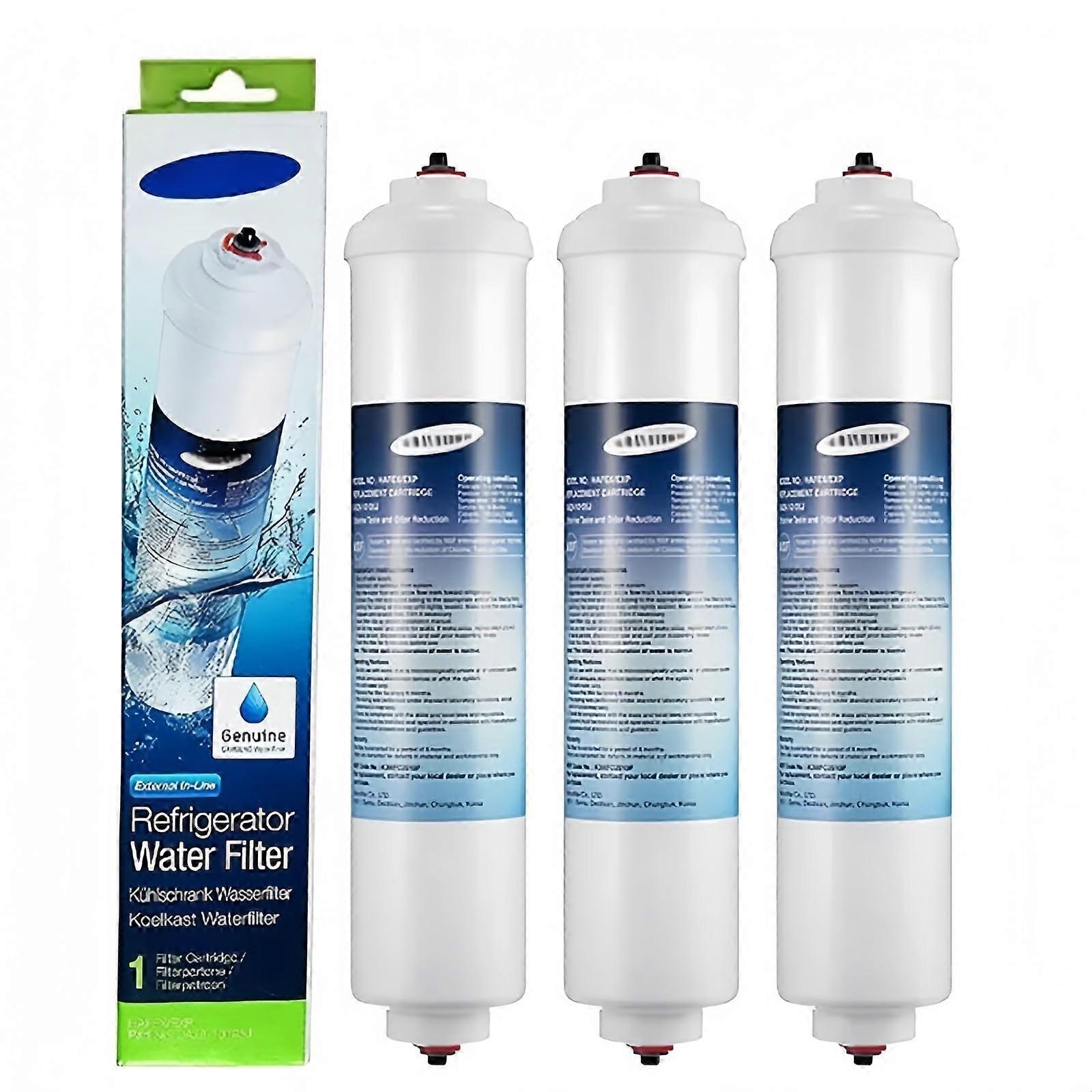 Refrigerator Water Filter DA2910105J HAFEX/EXP Inline, 3785L Capacity, 3 Pack for Samsung