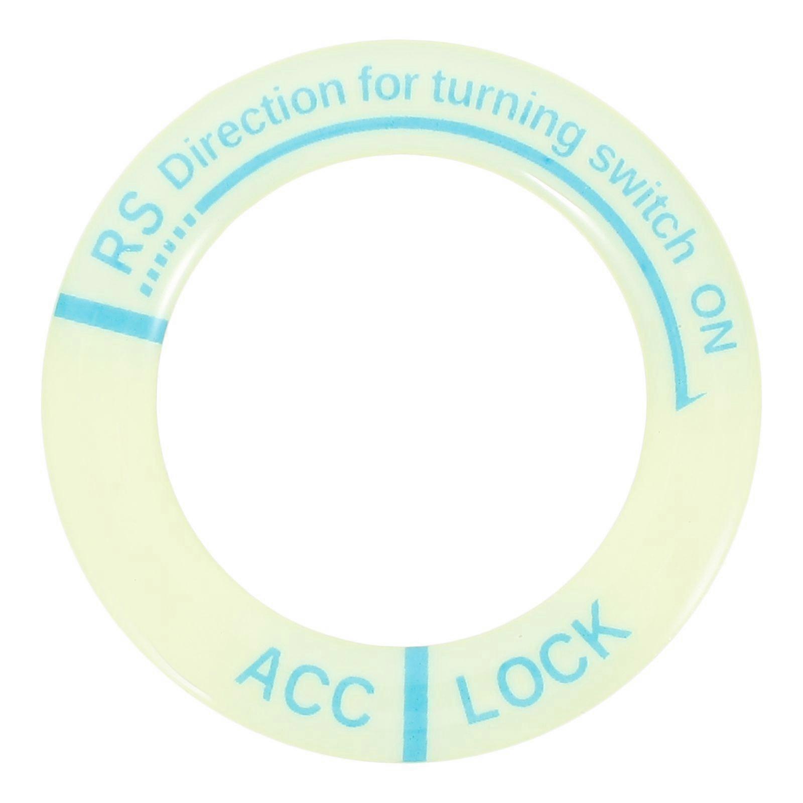 Luminous Ignition Switch Cover Ignition Switch Trim Ring Car Ignition Switch Cover