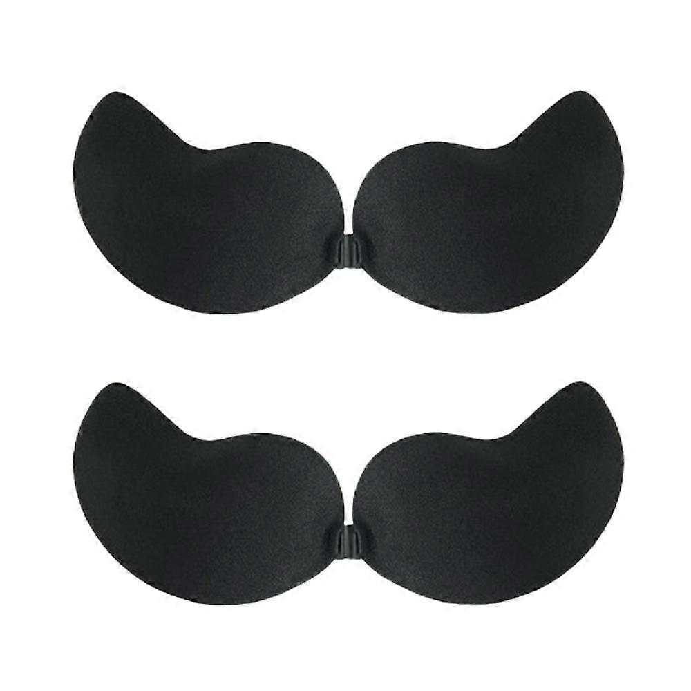 2 Pcs Self Adhesive Invisible Bra Push Up Backless Strapless