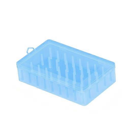 Sewing Box with Multiple Compartments, Large Capacity Thread and Needle Organizer, Transparent