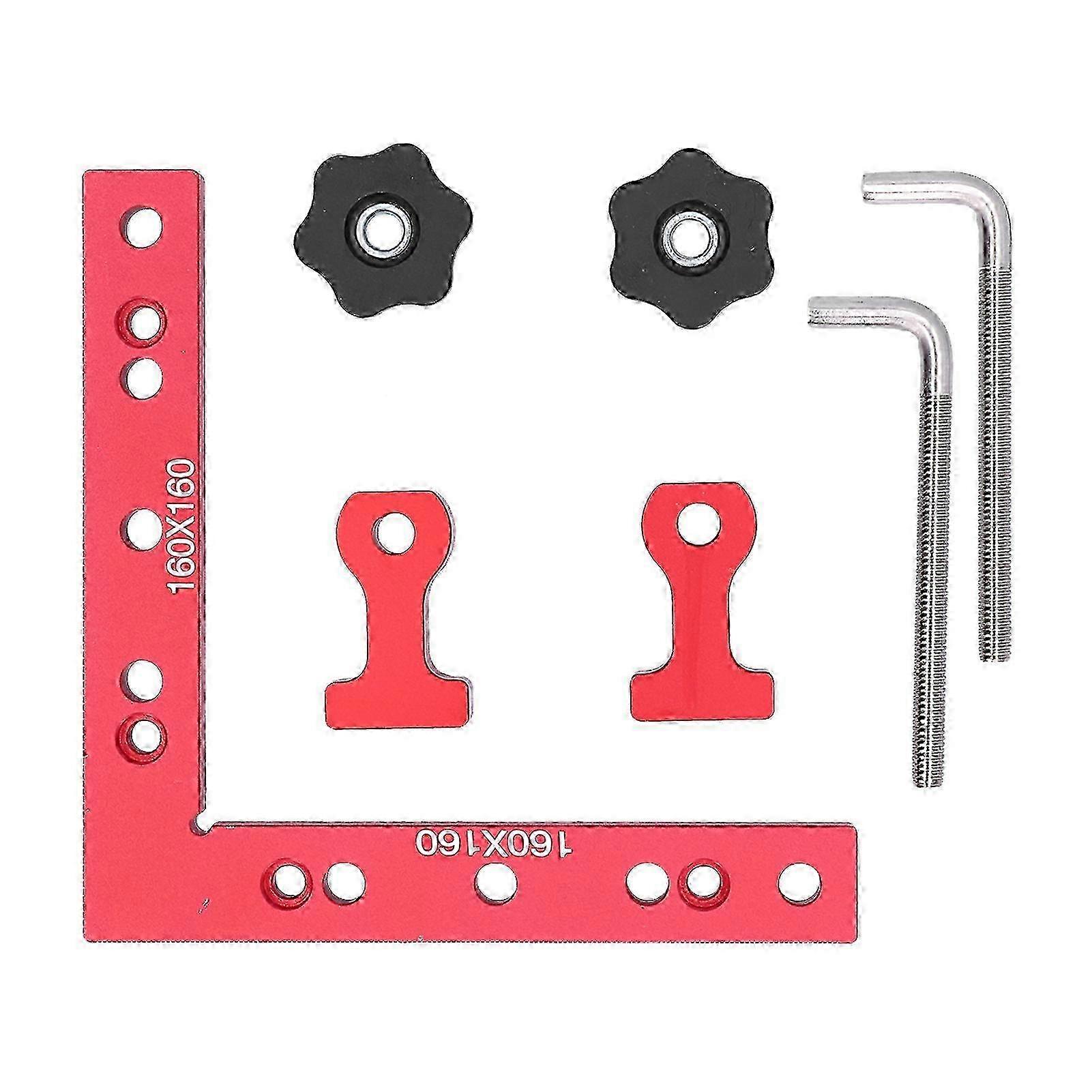 90° Woodworking Square Right Angle Positioning Ruler Fixed Block CNC Processing Fixture