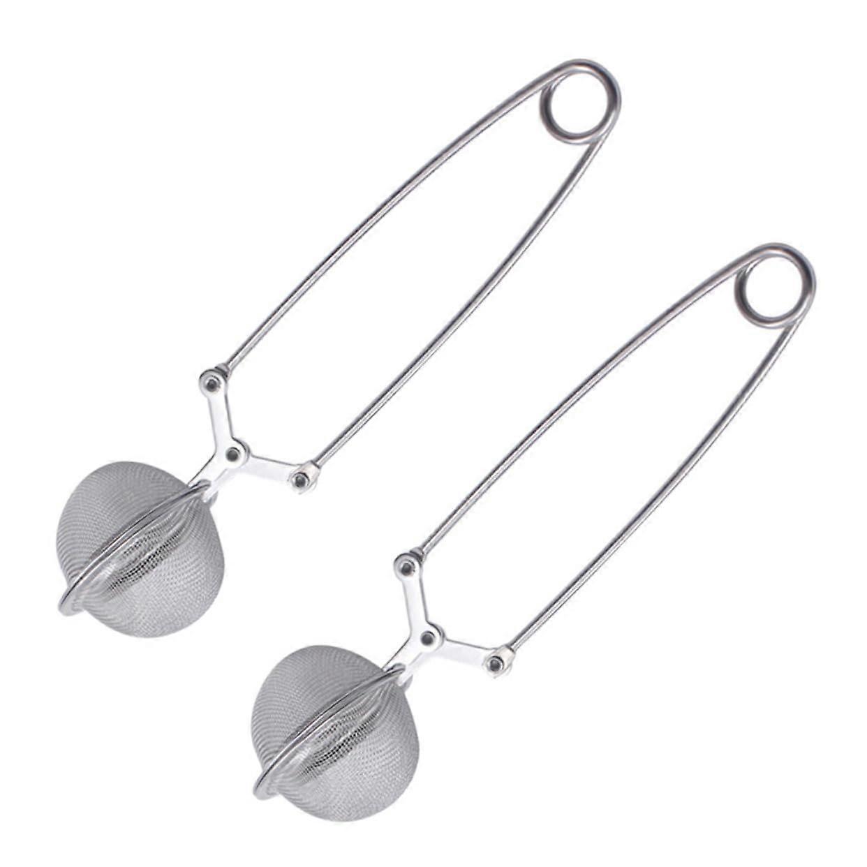 2Pcs Stainless Steel Flour Sifter for Smooth Baking and Cooking Kitchen Use