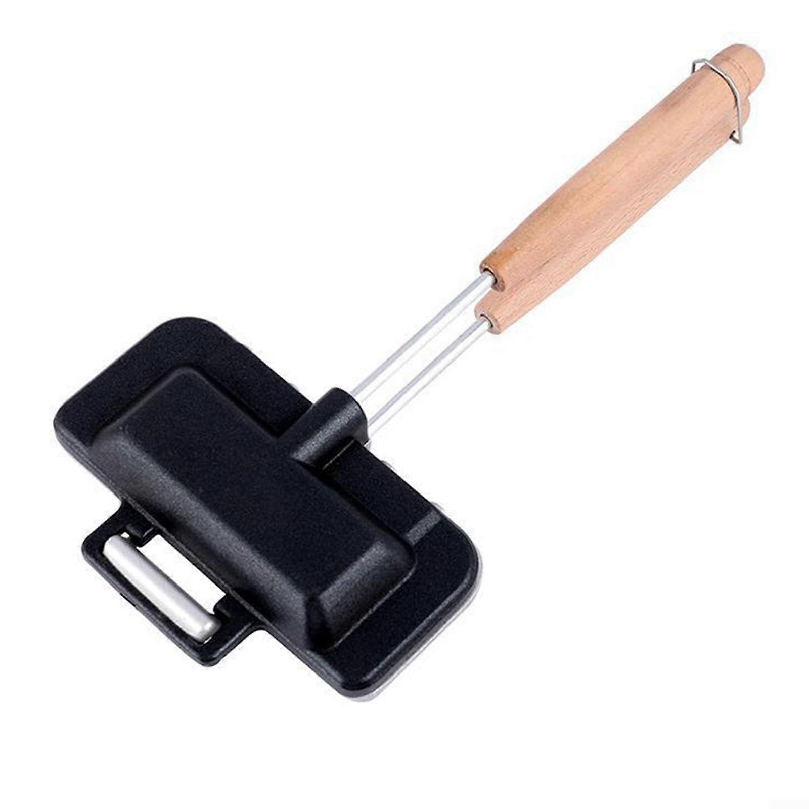 Sandwich Maker with Fast Heating Nonstick Panini Press, Detachable Handle, Compact for Breakfast