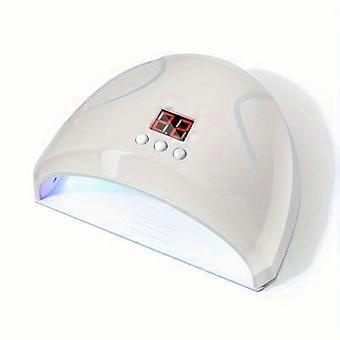 UV/LED Nail Lamp with 3-Speed Timer and LCD Display for Home Use