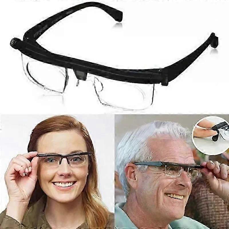New adjustable prescription lenses, variable focus hyperopic glasses, protective glasses
