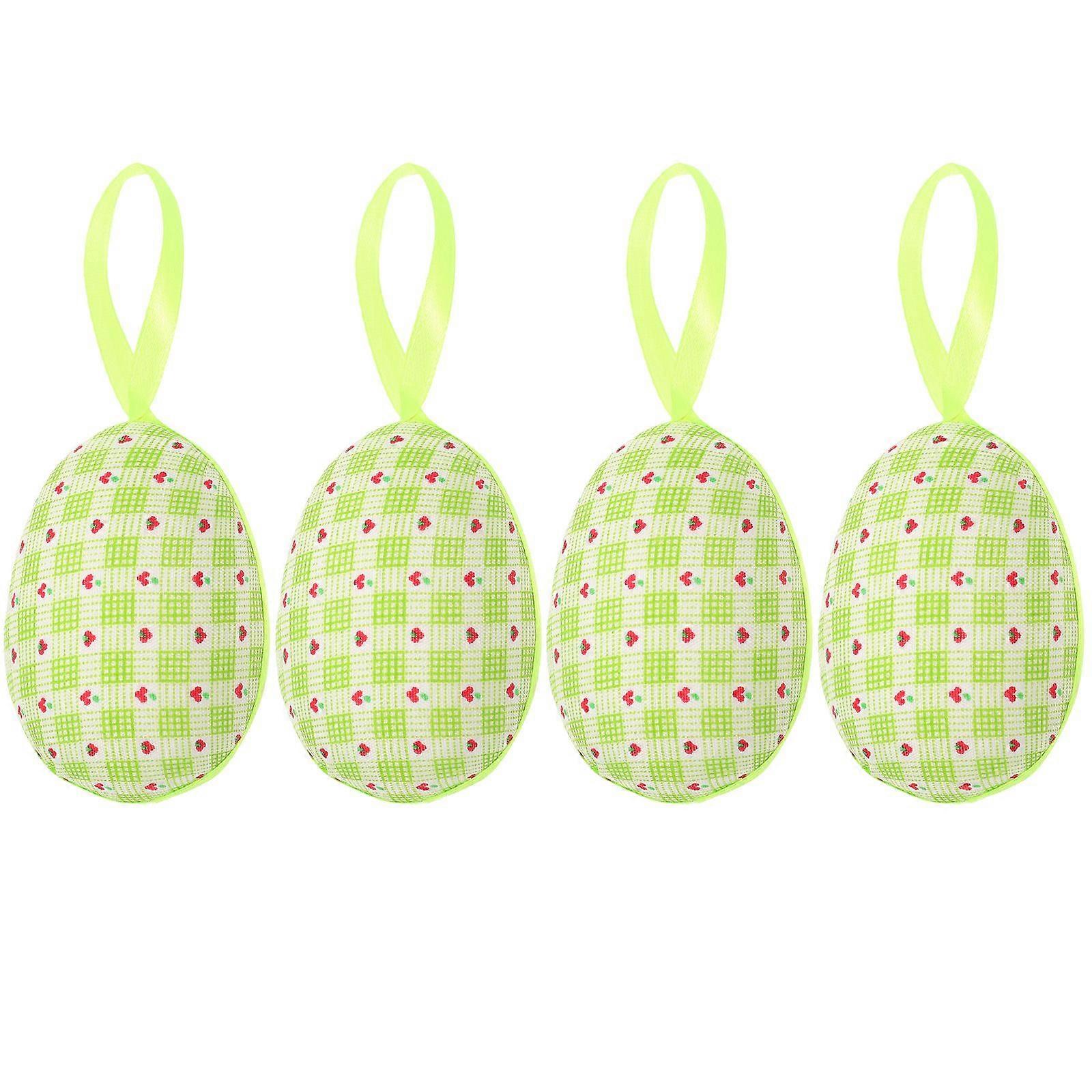 4pcs Easter Hanging Ornament Easter Decor Tree Hanging Pendants Easter Party Favor