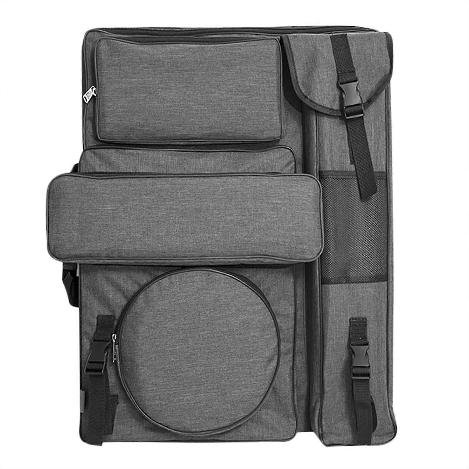 Waterproof A2 Art Portfolio Case Backpack with MultiPocket Storage for Drawing Boards and Supplies