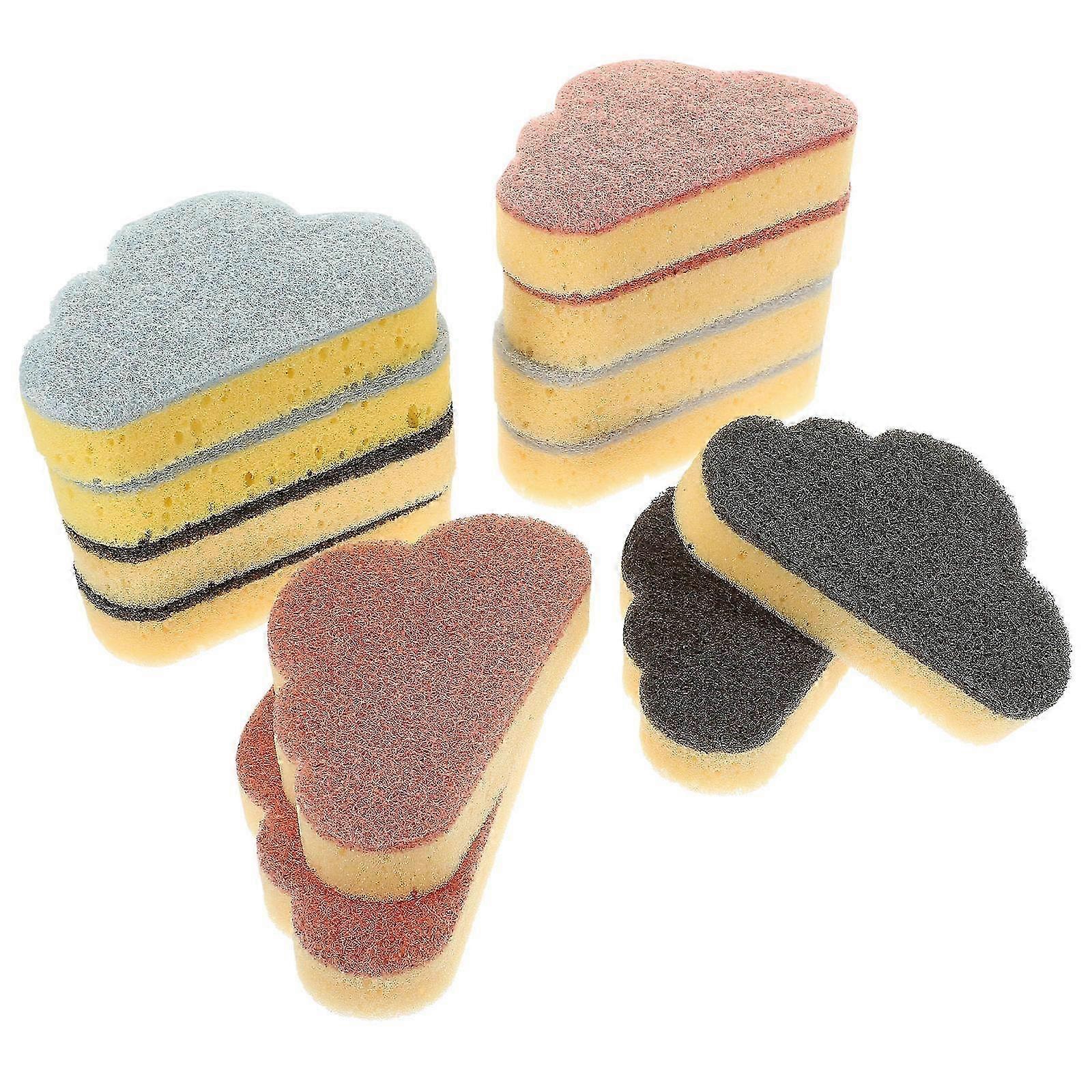 Home Cleaning Sponge Cloud Shaped for Cleaning 12Pcs Durable Set