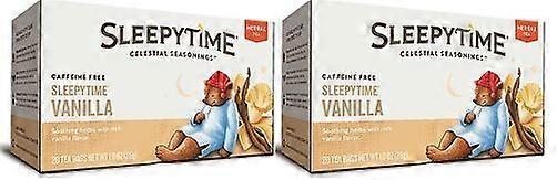 Celestial mausteet Sleepytime vanilja teetä 2 Box Pack