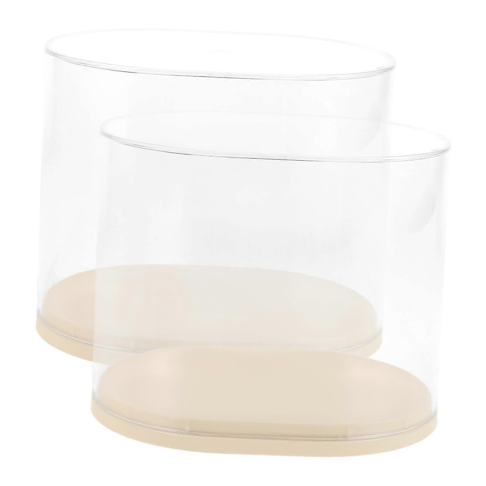 Clear Display Box with Lid, Dustproof Collectible Storage Case for Mini Figures and Small Keepsakes