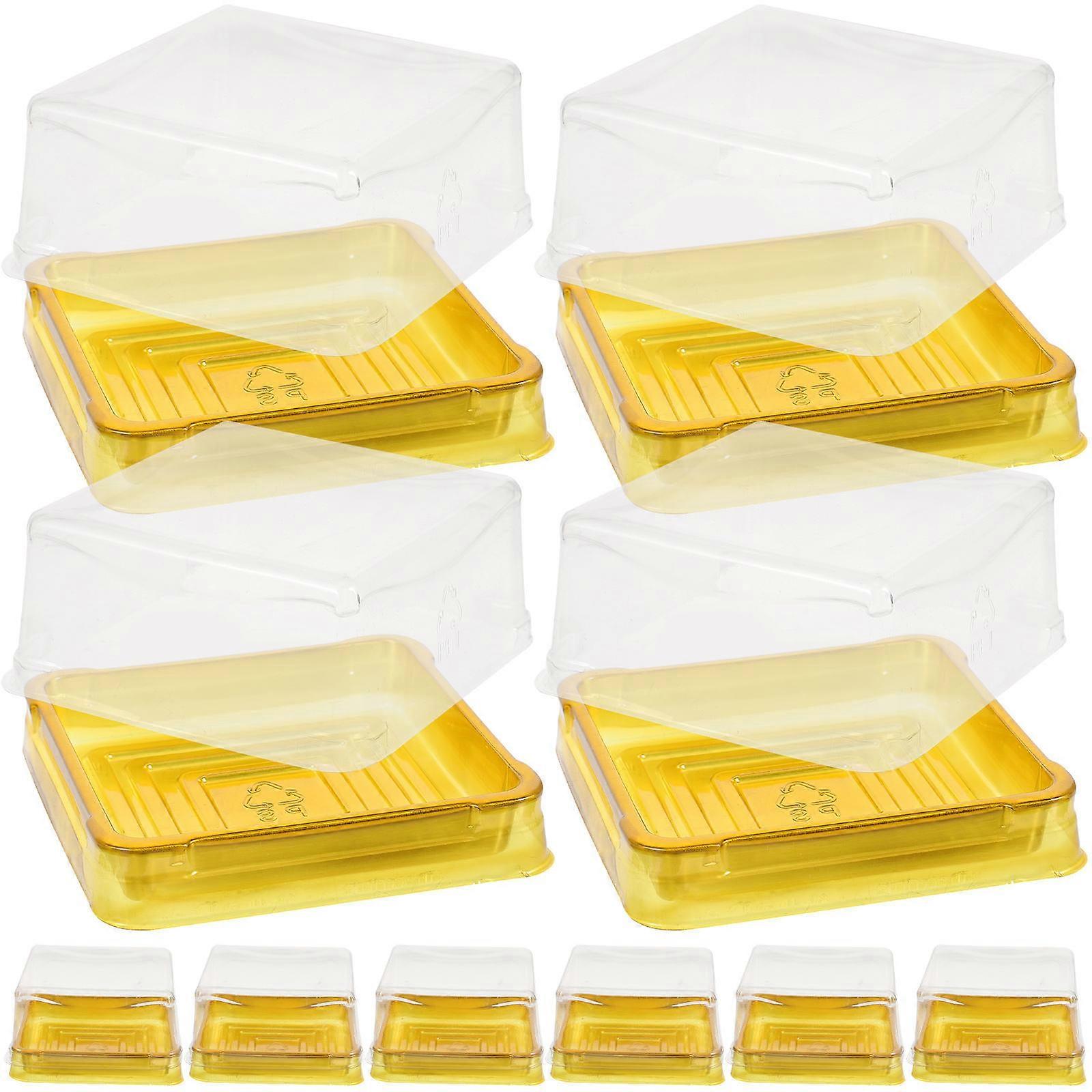 Packaging Box Moon Cake Packaging Boxes for Storage Use 50Pcs Multi PP Material