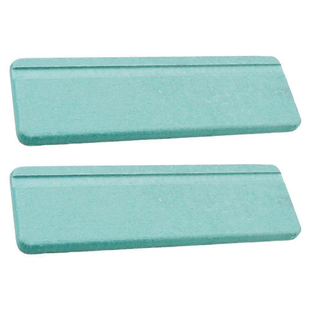Absorbent Pad Bathroom Wash Pads for Quick Drying 2Pcs Green Material