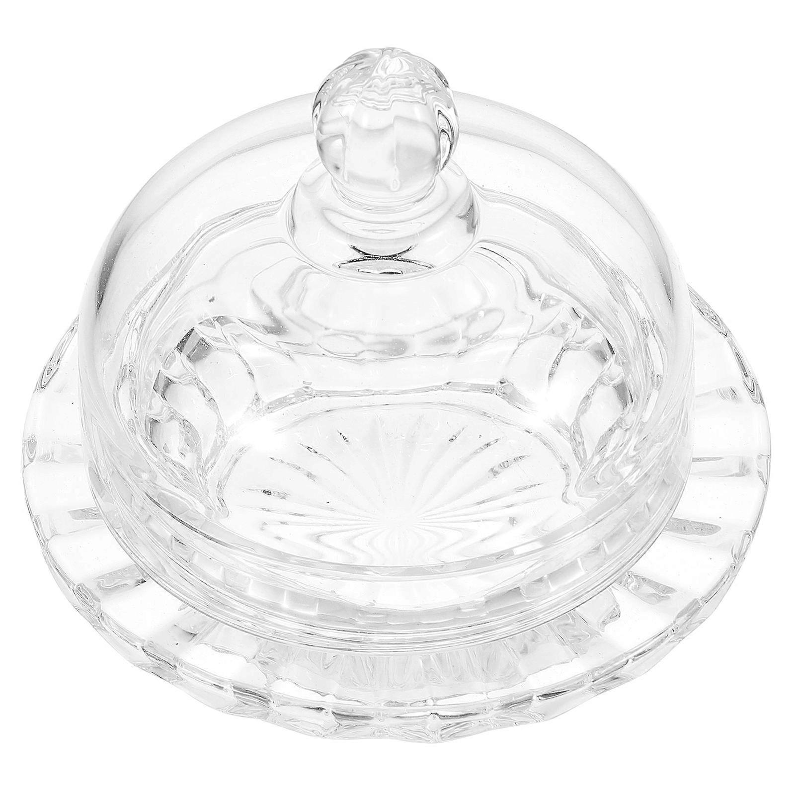 Glass Candy Jar for Storage Use Glass Container with Lid