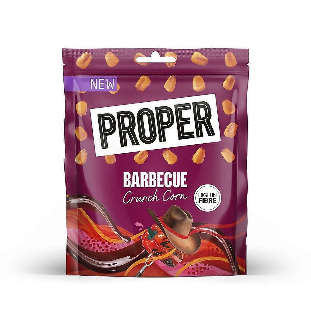 Proper Crunch Barbecue Crunch Corn 125g - 8 Pack