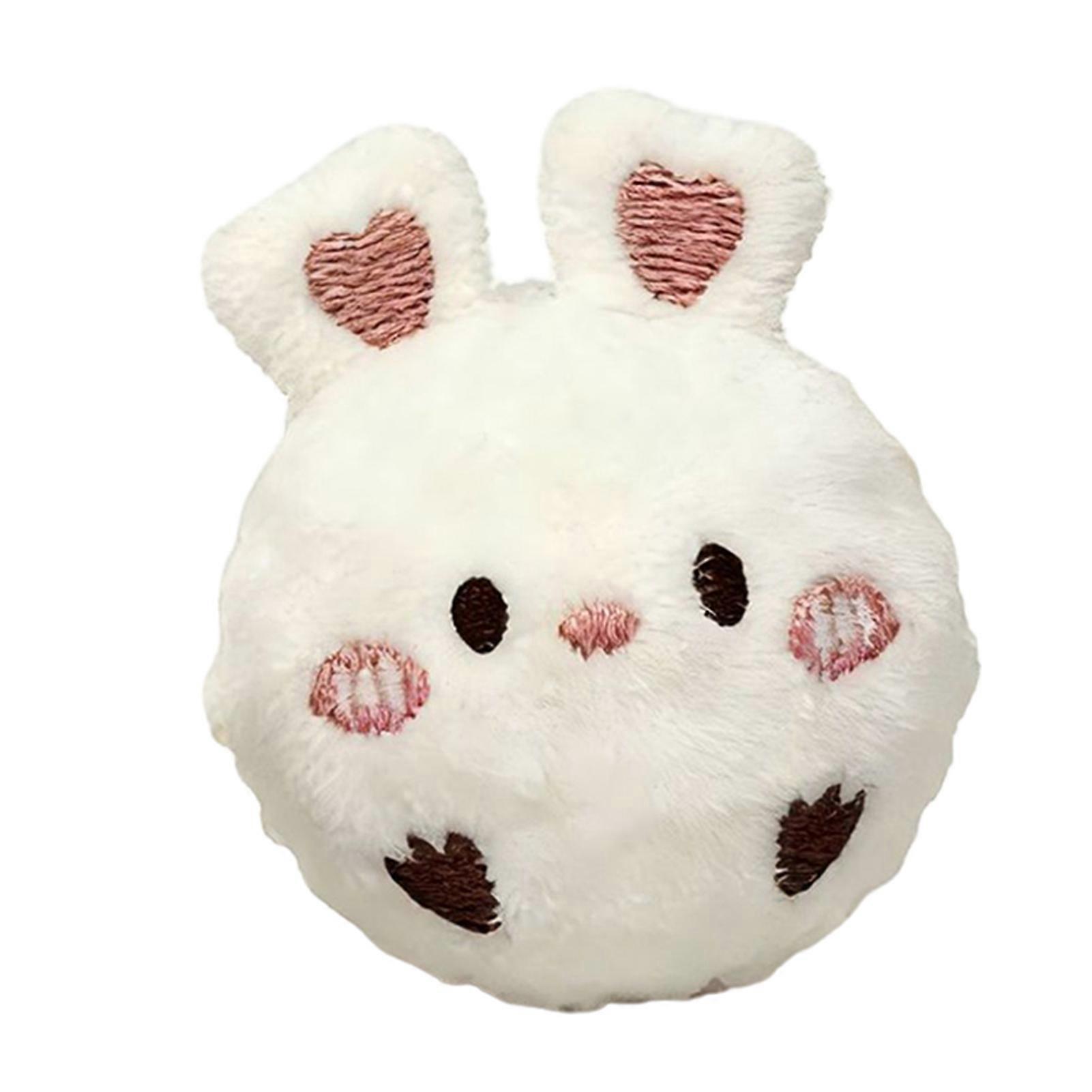 Dog Chew Toy - with Plush Rabbit Shape - for Teething