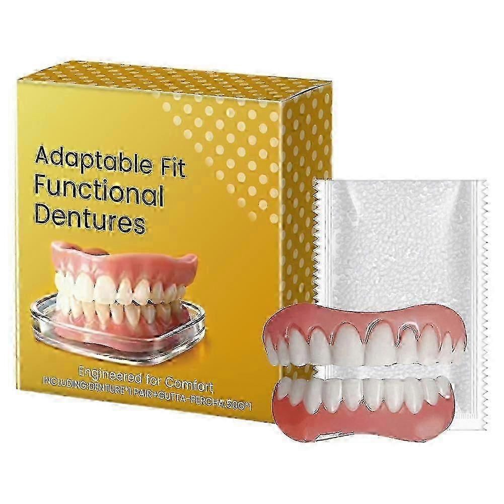 ROSOPL Custom Dentures Functional Dentures, Premium Full Denture Set