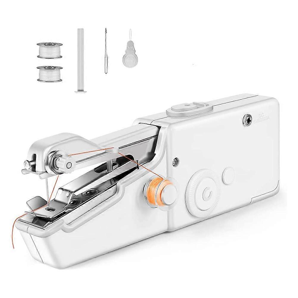 Portable Handheld Sewing Machine Practical Sewing Tool,Mini Handheld Sewing Machine for Quick Stitc