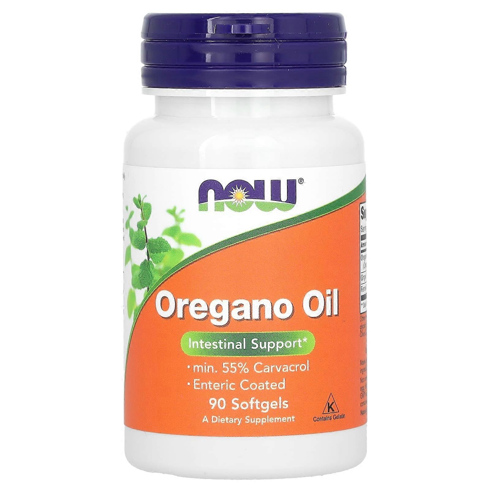 NOW Foods, Olio di Origano, 90 Softgels