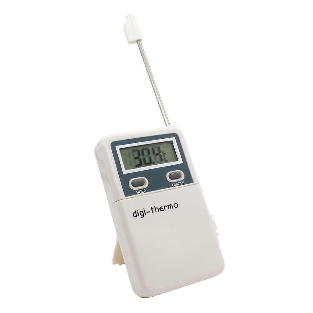 Portable digital thermometer with probe and screen -50 +300c