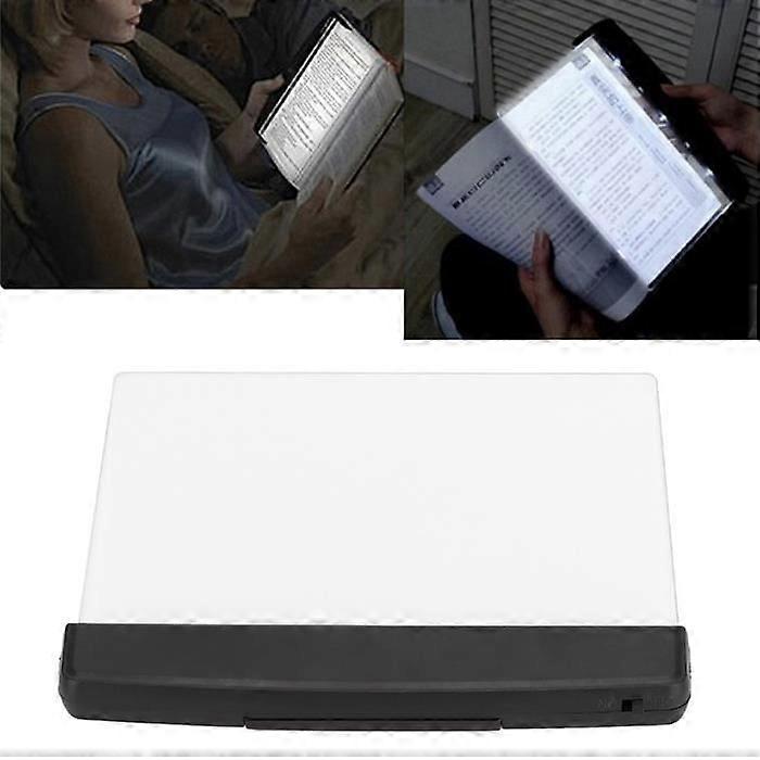 Reading Light - LED - Black - Flat Panel - Energy Saving - Adjustable