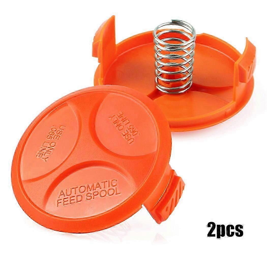 2-pakning til BLACK + DECKER spoledeksel til gresstrimmer 385022-03