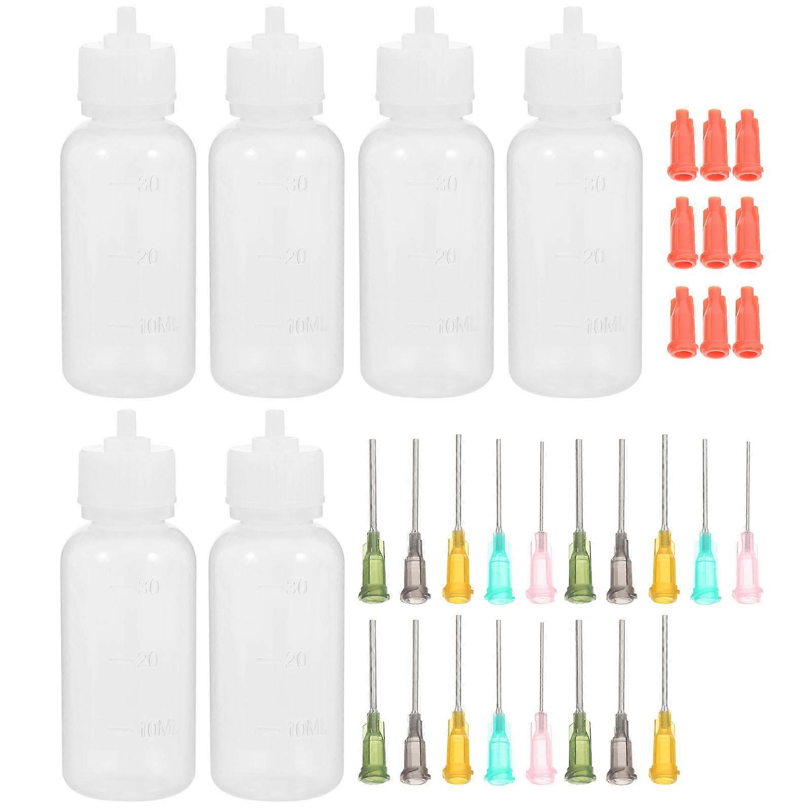 Reusable Glue Bottle with Needle Tip for Accurate Application 1Set