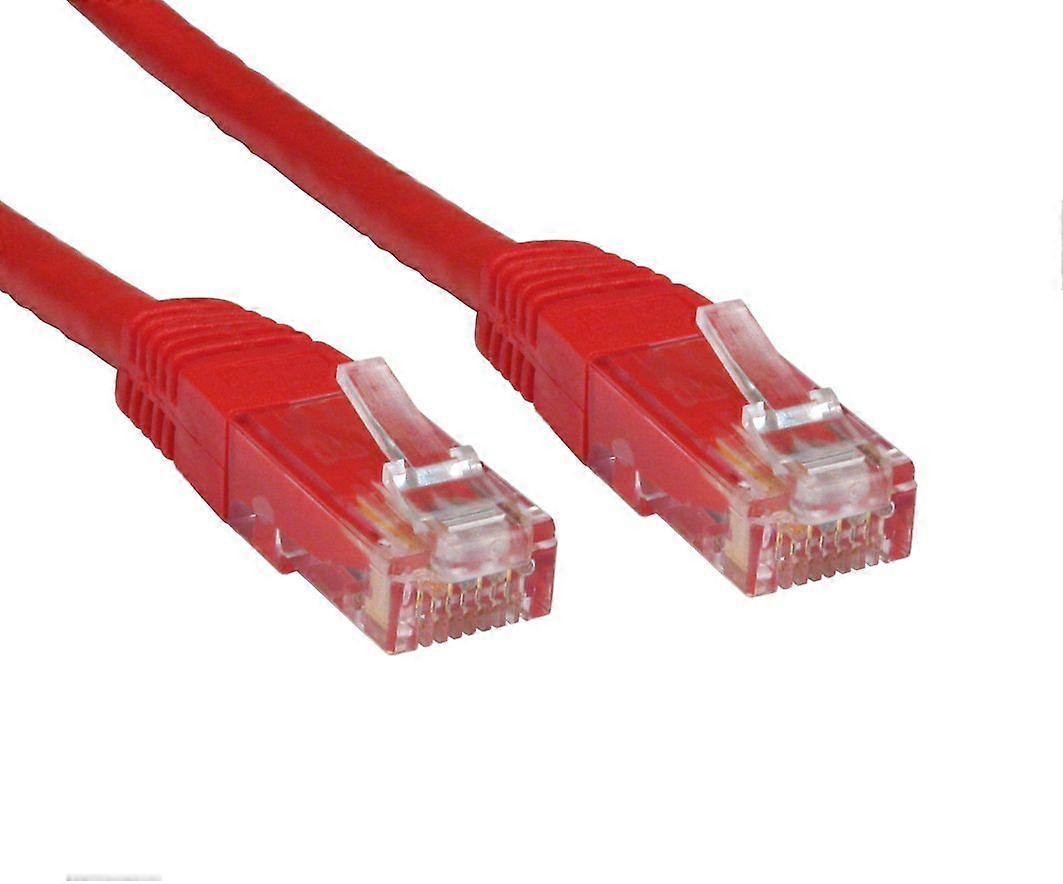 CMS Cables 0.25m Cat6 Networking Patch Cable - Red