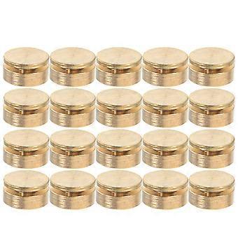 20 sztuk Nail Art Obrotowy wał: 360 Spinning Metal Nail Art Charm dla majsterkowiczów - szybkie narzędzia obrotowe do salonu i użytku domowego