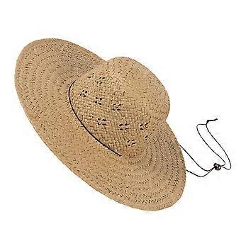 Stylish Hollow Out Wide Brims Straw Hat Lightweight Sun Protection Wide Brims Summer Straw Hat For Beach Parties Multicolor