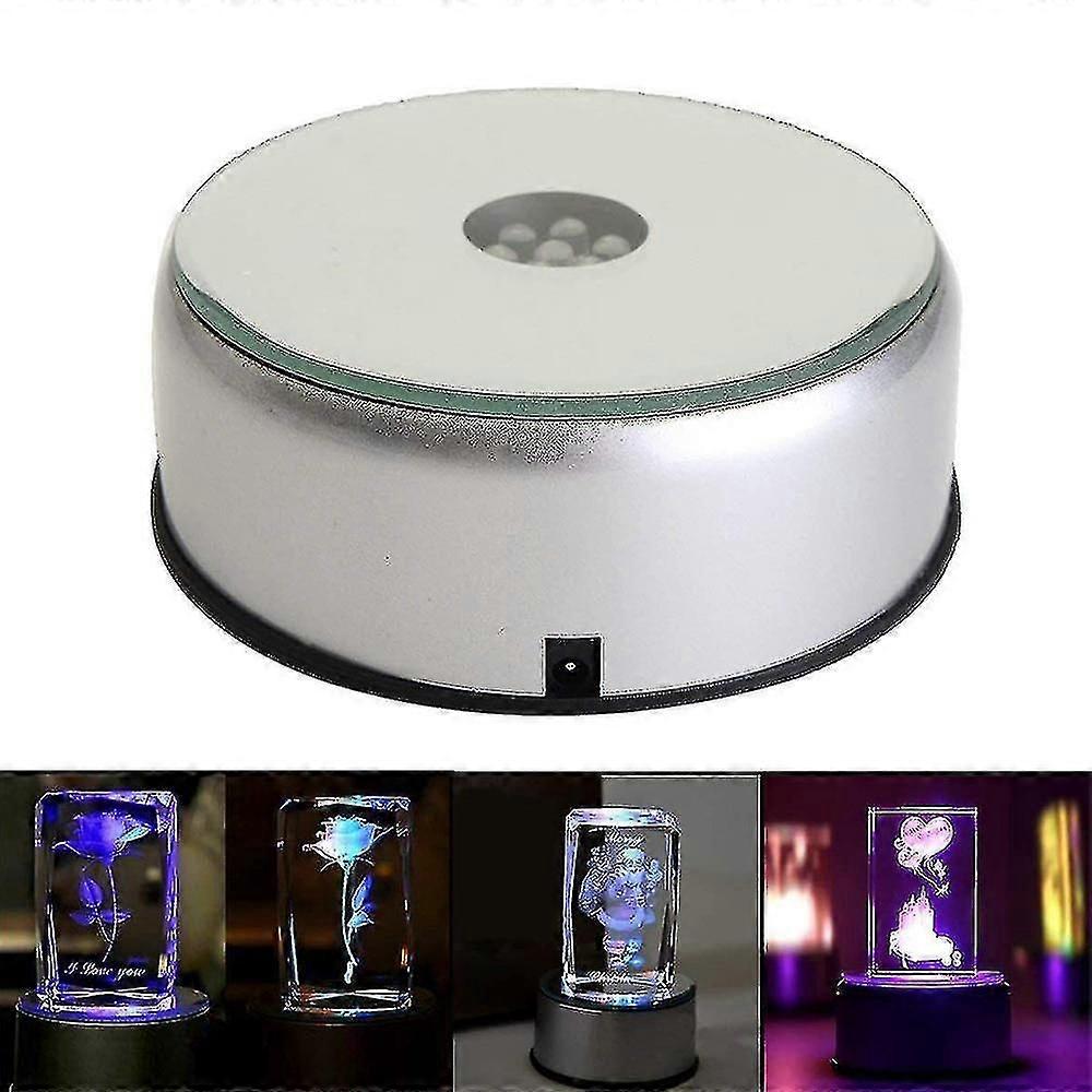 Led Display Base, 360 Degree Rotating Bracket, 7 Led Display Bracket Steerer With Usb Power Cable