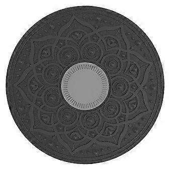 Balanstrainer, wiebelplank, antislip balanstrainer voor core-training (grijs)