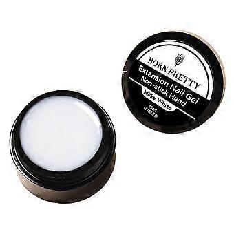 15 ml nagelverlengingslijm Veilige ingrediënten Langdurig effect Niet-irriterend Gladde textuur Multifunctioneel doe-het-zelf papiervrije antiaanbaklaag Handverlengingslijm 
