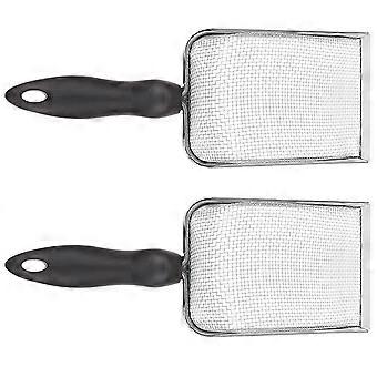 Reptile Terrarium Accessories Stainless Steel Litter for Cleaning 2Pcs