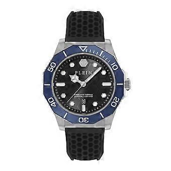 Philipp Plein Men's Analog Quartz Watch AQUASTORM PW2GA0126 Silicone