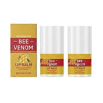 Lip Balm Set - Dual Action Hydration for Sensitive Skin - Twist Up Moisturizing 0.26 Oz