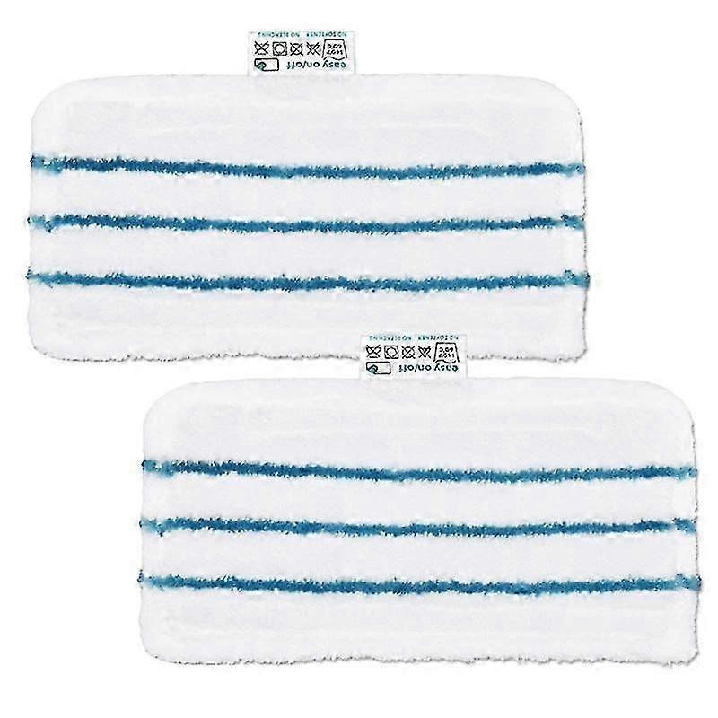 2PCS Mop Pads Washable Replacement Cleaning Mopping Cloth
