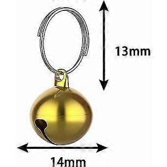 24PCS Bell Pendants compatible with Dog or Cat Collar, 14mm Metal Cat Bell, Adorable Bells compatible with Dogs and Cats, Bell Pendants