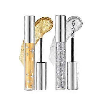 Glitzernde, wasserfeste Mascara für langanhaltenden Glanz und 4D-Volumen für Partys und Events