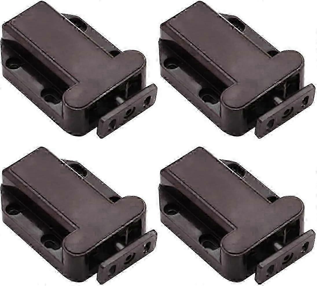 4pcs Cabinet Plastic Touch Latch