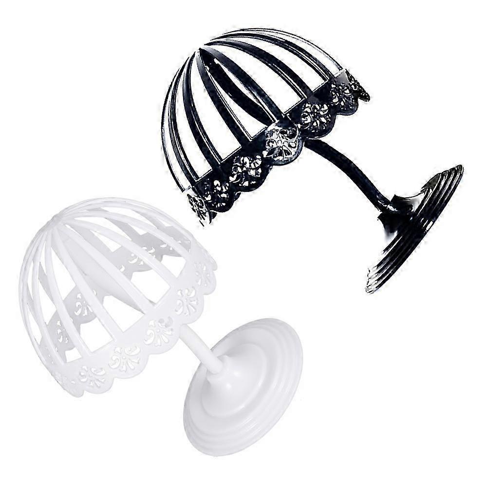Hat Display Stand Plastic for Hat Storage 4Pcs Storage Rack