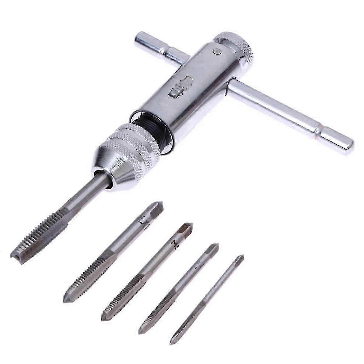 M3-M8 Adjustable Ratchet Tap Wrench Set