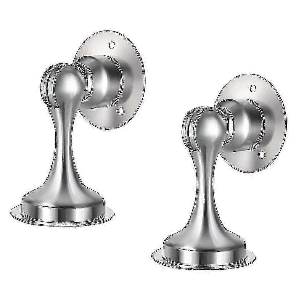 Magnetic Stainless Door Stop Set