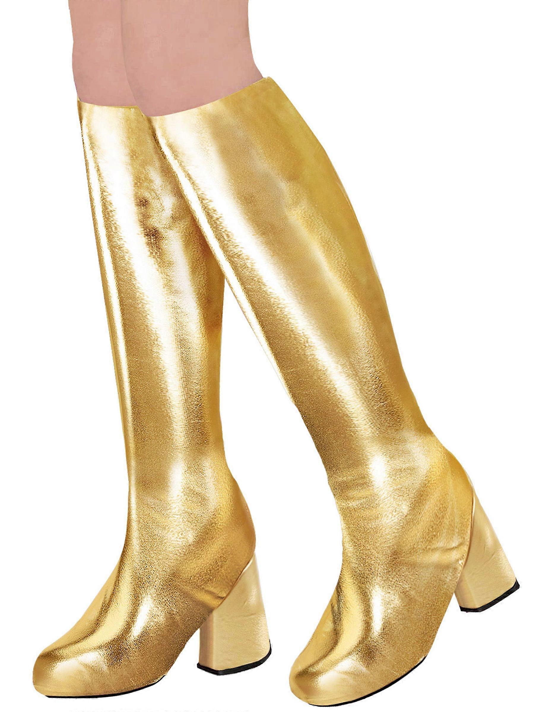 Retro 60s gold overboots