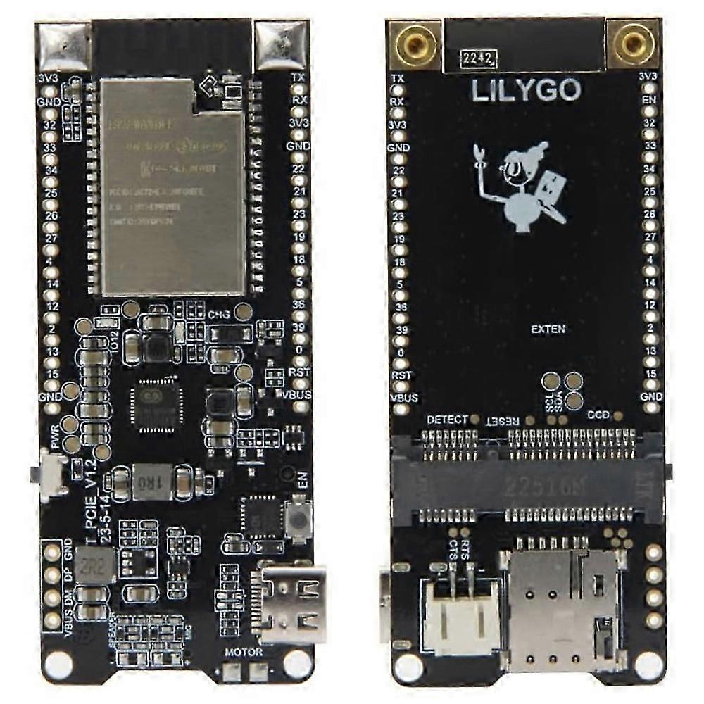 LILYGO T-PCIE CH9102F Development Board IoT Module Compatible with Interchangeable Cellular Modem Modules 4MB-SFYGV