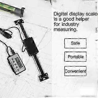 Digital Linear Scale with Remote Display - Multifunctional External Readout Ruler for Precision Measurement