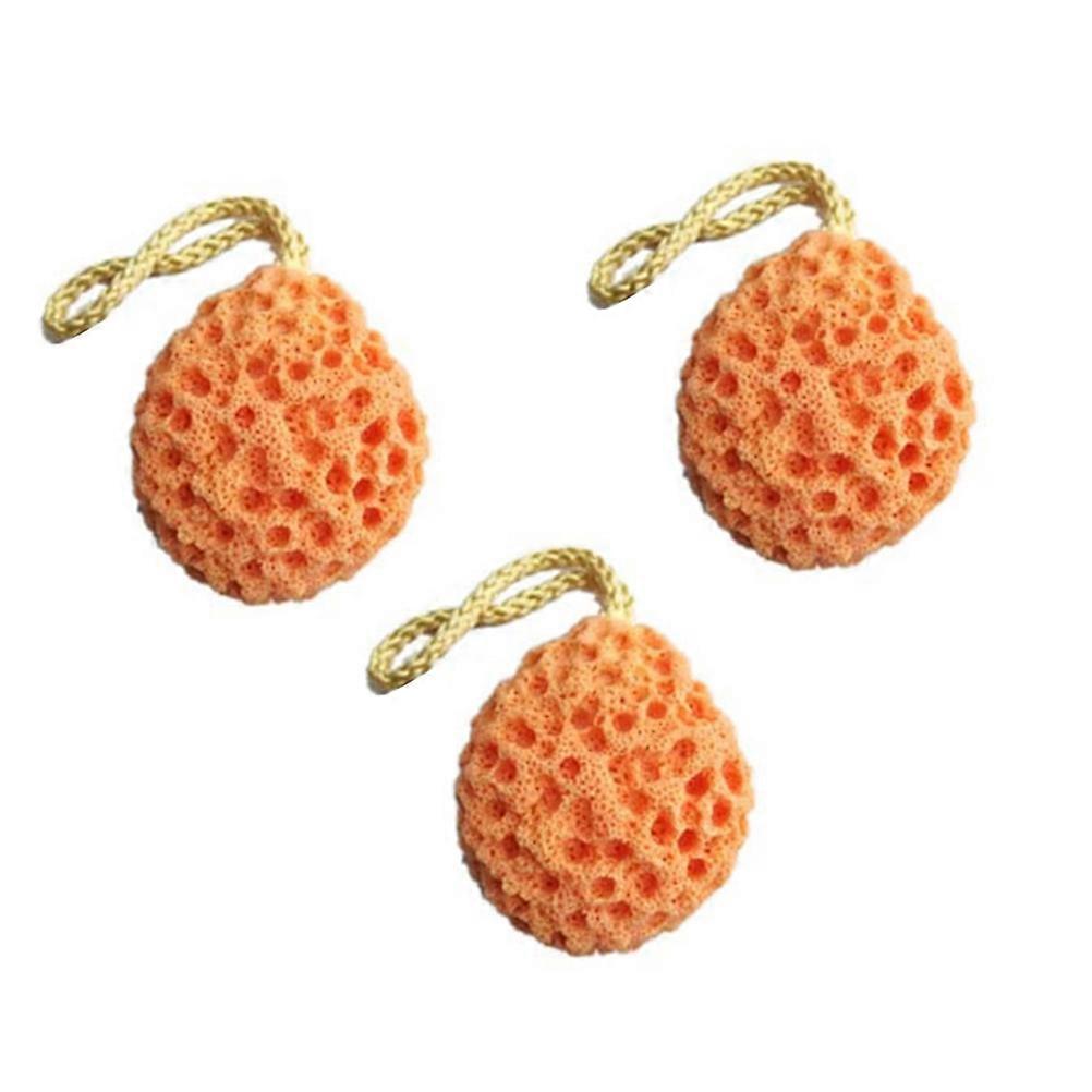 Wabenförmiger Duschschwamm, 3-teiliges Set