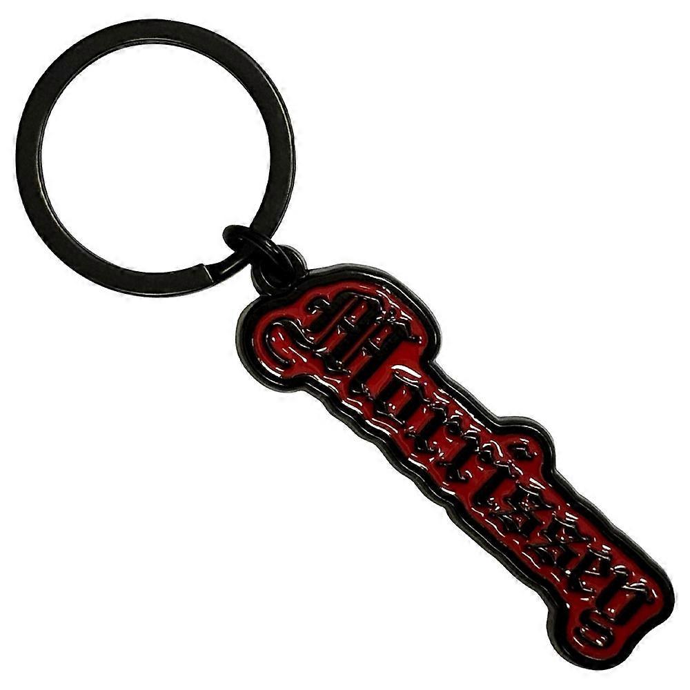 Morrissey Logo On Red Keyring Keychain