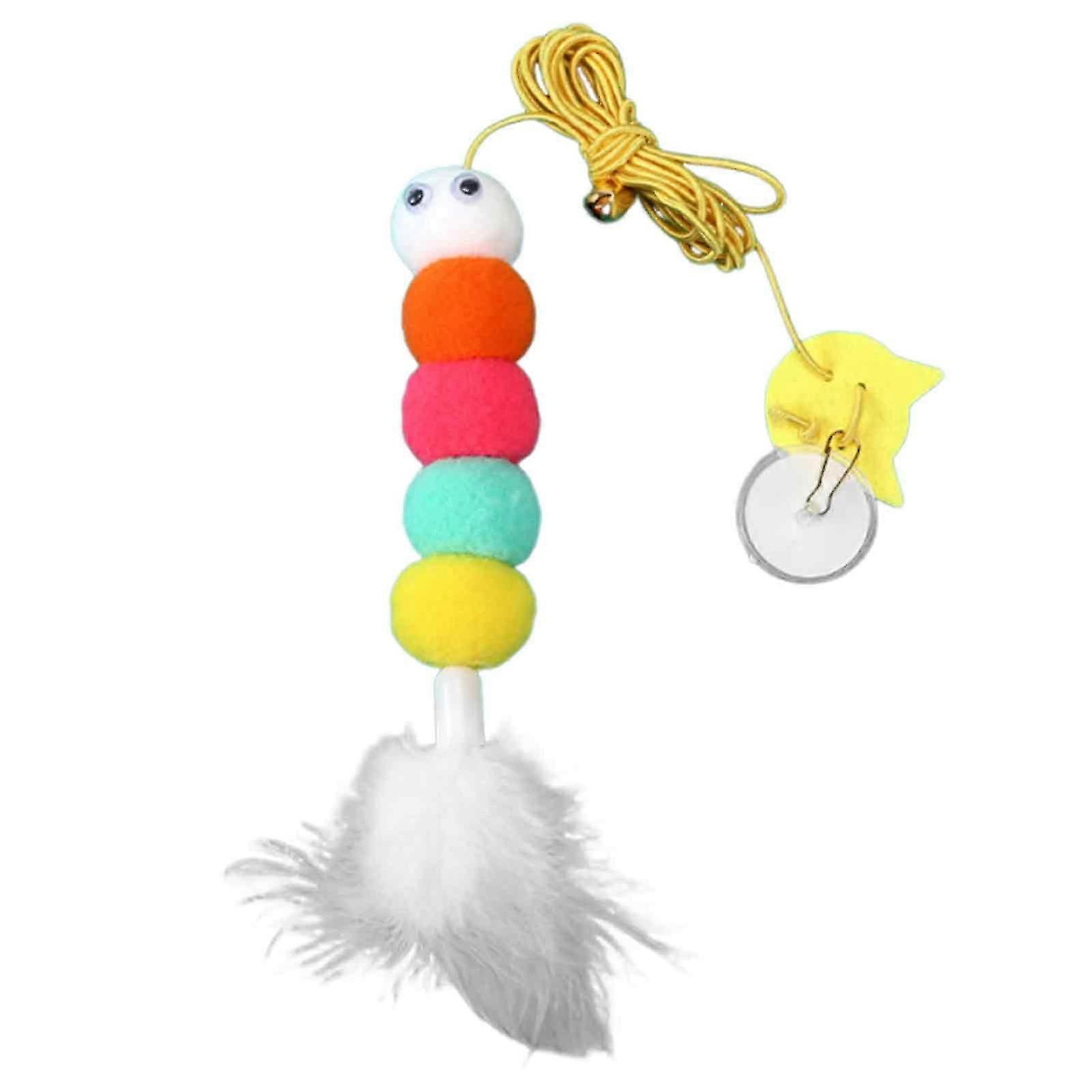 Feather Stick Teaser With Suction Cup